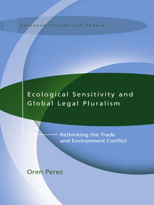 cover image of Ecological Sensitivity and Global Legal Pluralism